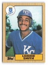 1987 Topps #69 Lonnie Smith Kansas City Royals