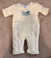 Baby Merlin's Magic Sleepsuit Swaddle Transition Small 3-6 Months Cream