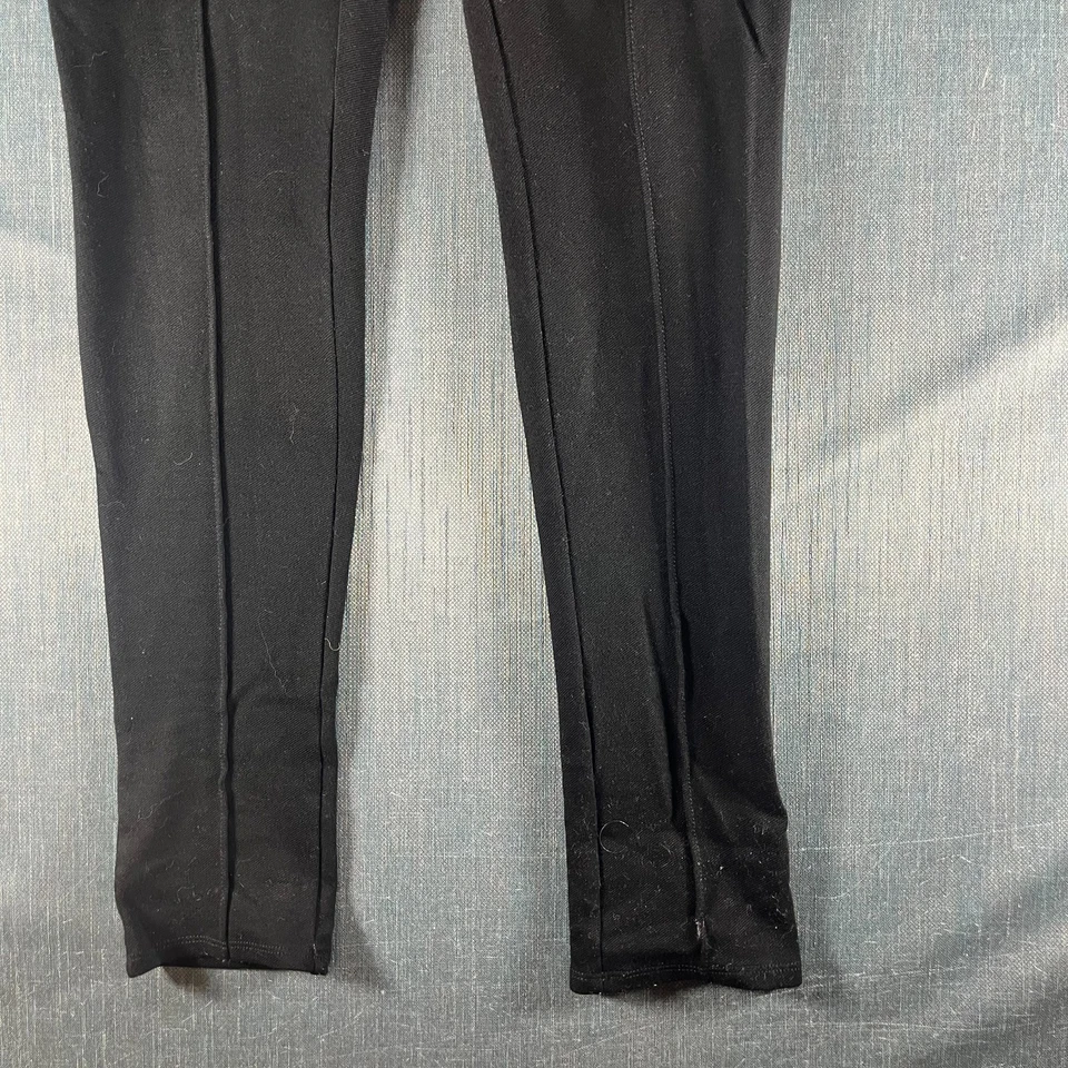 Cartonnier Women's Skinny Pants Size 6 Black Blue Waist Band Rayon Blend - Image 4 of 4