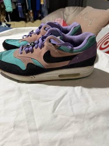 Nike Air Max 1 Have a Nike Day Space Purple Black men’s size 9