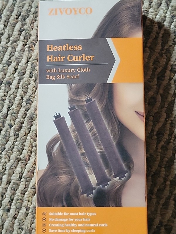 Zivoyco Heatless Hair Curler With Luxury Cloth Bag