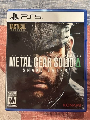 Metal Gear Solid Delta: Snake Eater Tactical Edition Game Sony PlayStation 5 PS5