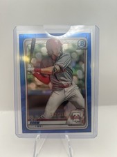 2020 Bowman Chrome Alec Bohm Blue Refractor /150