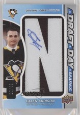 2021 SP Game Used Draft Day Marks Rookies 13/35 Calen Addison #DDM-CA Auto um0