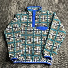 Patagonia Synchilla Snap T Fleece Boys Size M 10