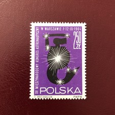 Francobolli Polonia 1964 MNH Congresso Per Astronauti A Varsavia