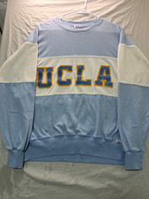 Russell Athletic UCLA Bruins Crewneck Sweatshirt Blue/White Size L