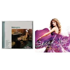 Taylor Swift - Midnights (X) (Jade Green CD) & Speak Now