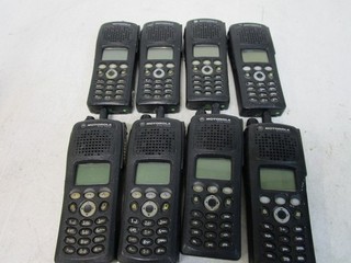 Lot of 8 Motorola XTS 2500 UHF 403 MHz Radio No Battery No Charger No Antennas