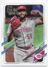 2021 Topps #124 Amir Garrett - Cincinnati Reds
