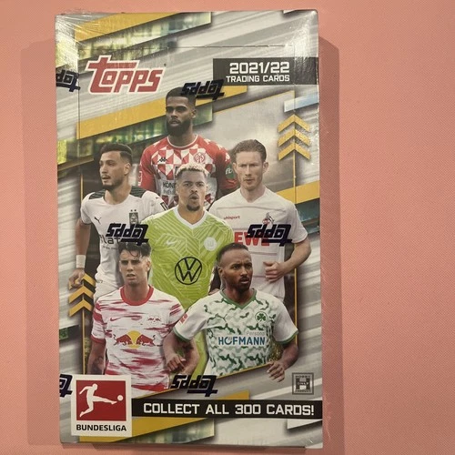 2021-22 Topps Bundesliga Hobby Box New Sealed