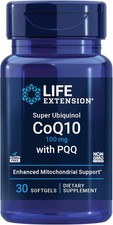 Super Ubiquinol CoQ10 with PQQ, coenzyme Q10, pyrroloquinoline Quinone, Heart...