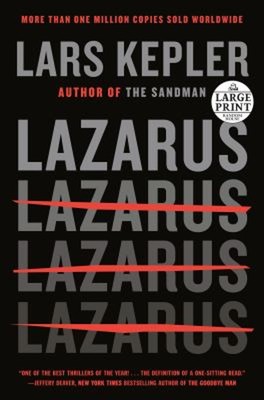 Lazarus Paperback Lars Kepler