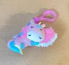 2023 Sanrio Hello Kitty and Friends Figural Bag Clip Series 4 Unicorn My Melody