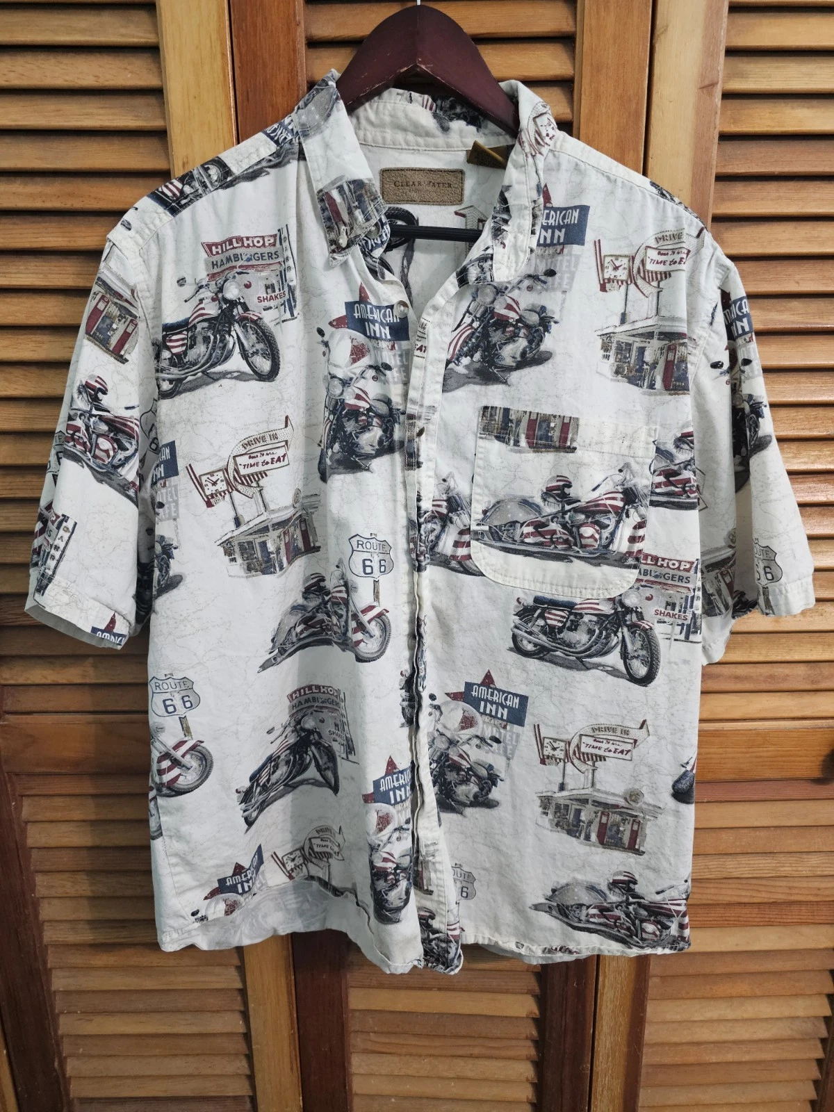 Clearwater Outfitters Hawaiian Shirt Motorcycle Vibes Size Large Bold And Fun
Opens in a new window 