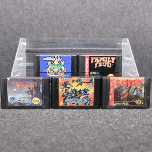 Lot Of 5 (Genesis) Games Cartridge Only - Authentic Acceptable Cond