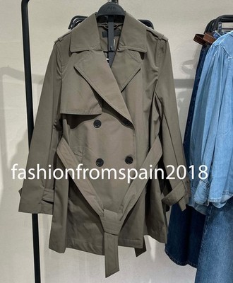 ZARA NEW WOMAN WATER REPELL. WINDPROOF DOUBLE-BREASTED