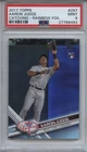 2017 Topps #287 Aaron Judge PSA 9 MINT RC Catching Rainbow Foil Yankees
