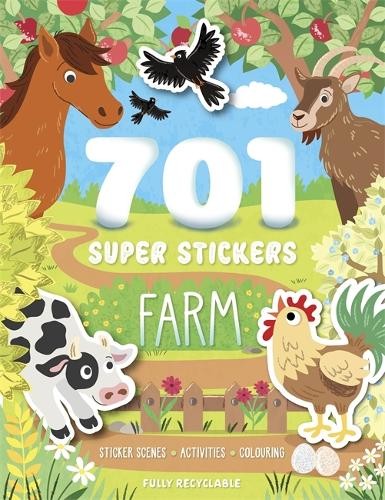 701 Super Stickers Farm: Sticker scenes, activities and colouring, plus over 70 - Image 4