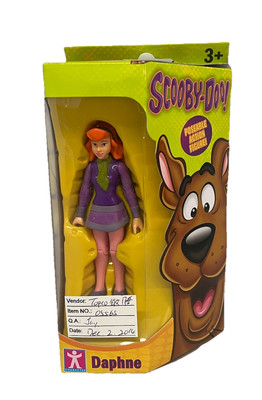 Scooby Doo Daphne 12cm 5'' Poseable Action Figure Rare - 2014