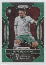2022 Panini Prizm World Cup Qatar Green Wave Prizm Salem Al-Dawsari #215 0q0m