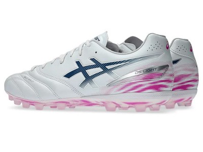 ASICS Soccer Cleats Shoes DS LIGHT PRO AG White/Digital Sakura