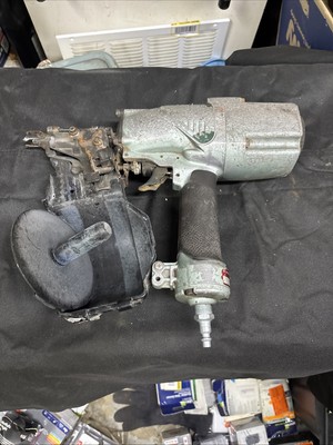 Hitachi NV75AG 3'' Coil Framing Nailer Nail Gun Made In Japan (NEEDS REPAIR)