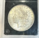 🔥1921 Morgan Silver Dollar 💎BA Authenticated💎 Very Good Condition In Slab