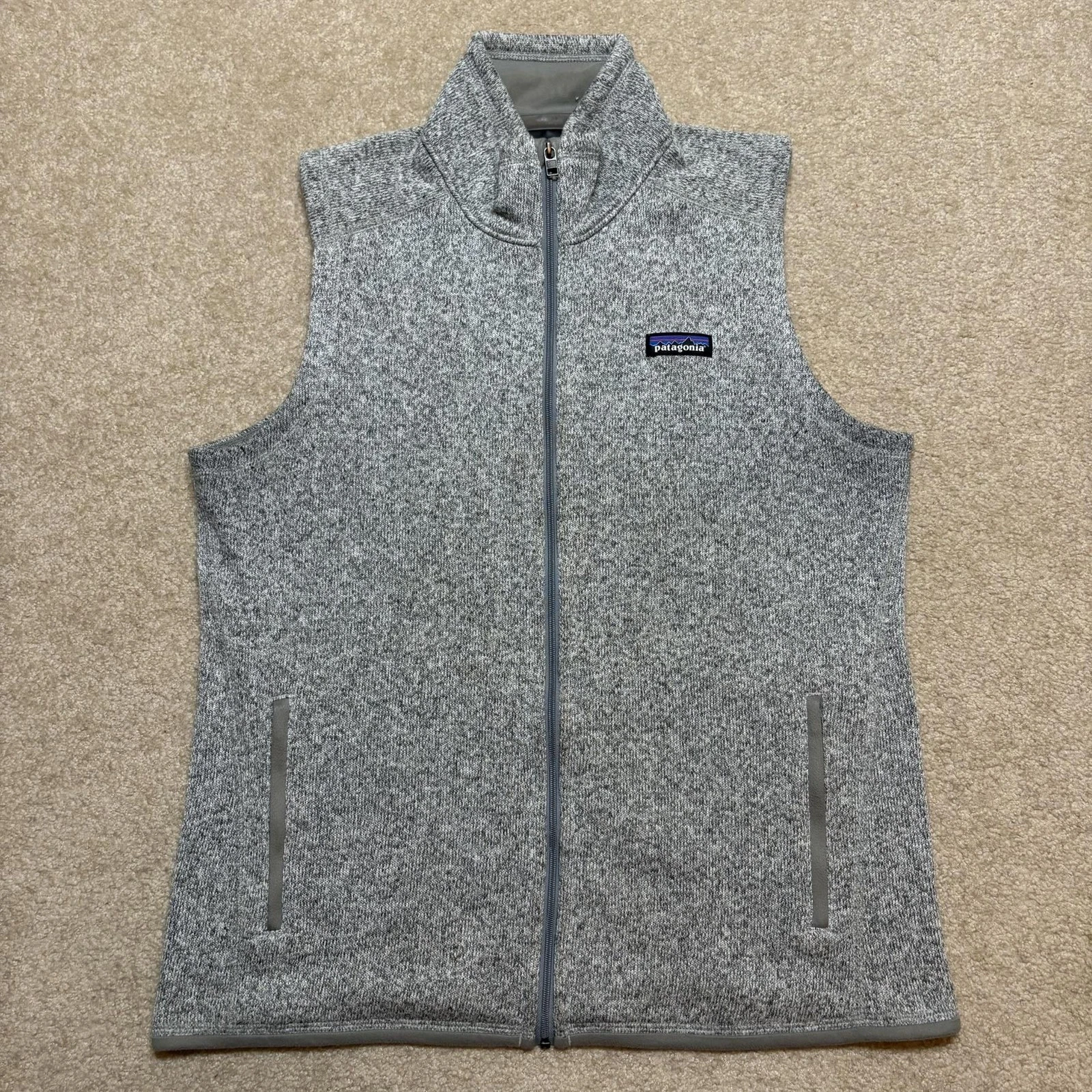 Patagonia Better Sweater Vest Mens Large Gray Cology Logo Full Zip STY25887
Opens in a new window or