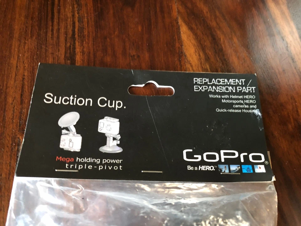 GOPRO HERO WINDOW SUCTION CUP 1/4"-20 TRIPOD MOUNT for GoPro HD Hero 3-4-5 HERO6 - Image 4 of 4