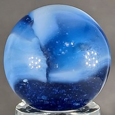 Vintage Peltier Rainbo Marble .63 Inches Near-Mint Condition Combined Shipping