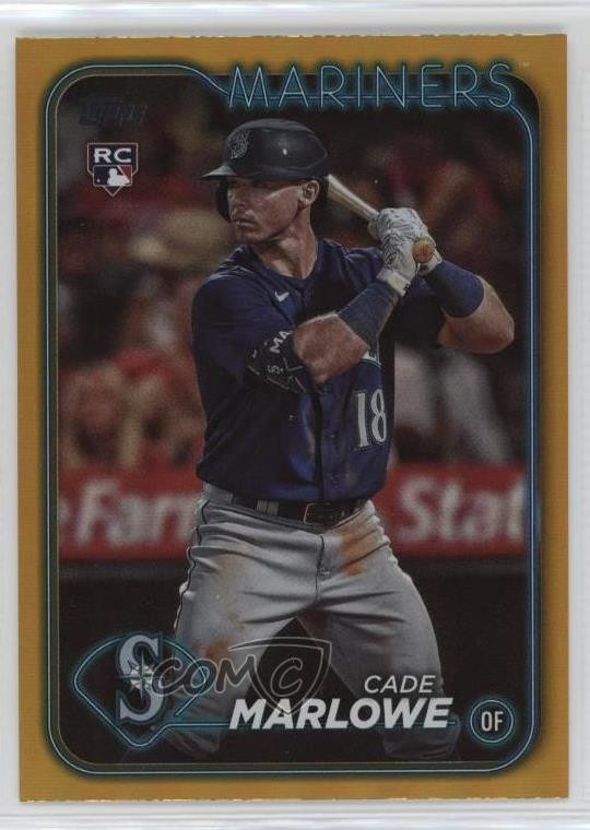 2024 Topps Series 1 Gold Foil Cade Marlowe #286 b4d