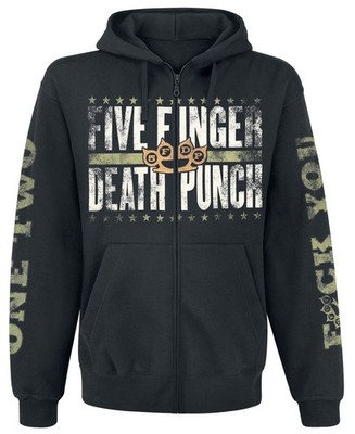 Five Finger Death Punch Kapuzenjacke Herren Locked & Loaded schwarz