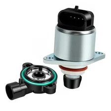 Idle Air Control Valve and Throttle Position Sensor Compatible with 1999 2000 