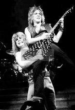 OZZY OSBOURNE AND RANDY RHOADS ROCK BAND LEGENDS PUBLICITY 13X19 PHOTO