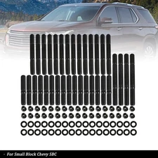 Cylinder Head Stud Kit Fit For Chevy SBC 265 267 283 302 134-4001 Small Block
