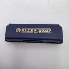 Hohner Blues Harp MS Key of A 532/20 Diatonic Harmonica Made in Germany w/ Case