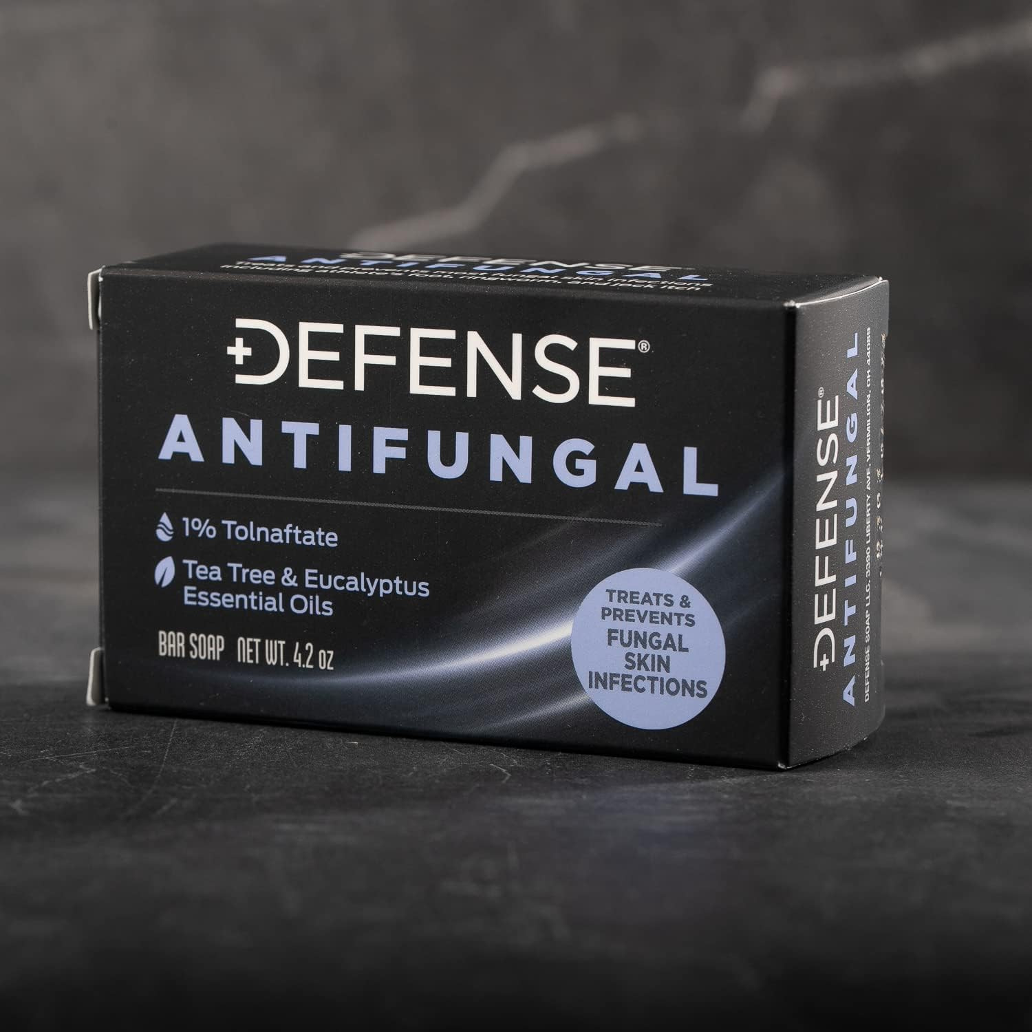 Defense Antifungal Bar Soap 5-Pack | Jock Itch, Ringworm, Athlete'S Foot, Skin F