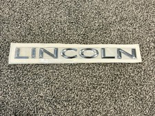 Lincoln Emblem Badge Logo Ls Continental Town Car Nameplate Oem 10x1