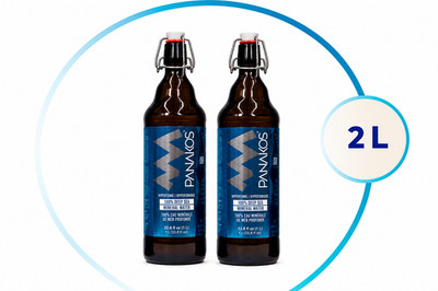 Deep Seawater Hypertonic 2 Liter Pack Agua de Mar Profundo Caja de 2 Botellas