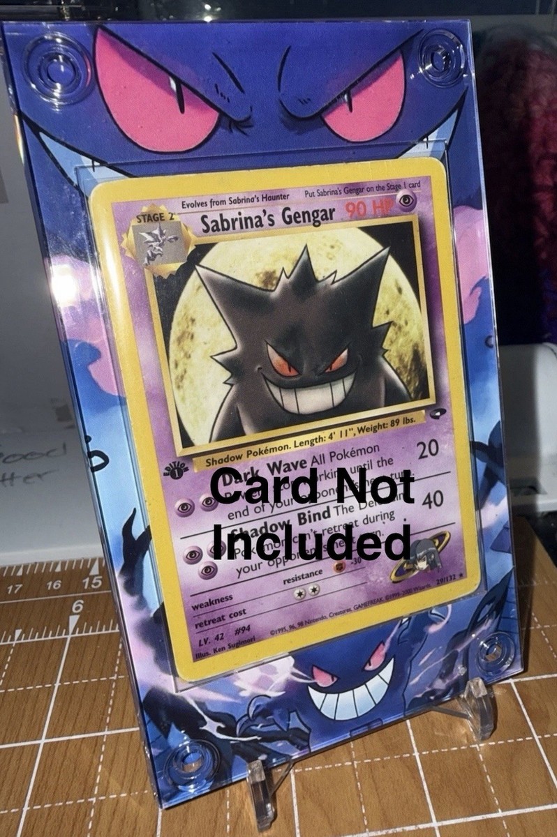 Sabrina's Gengar 29/132 Gym Challenge - 1st Ed Extended Art Case
