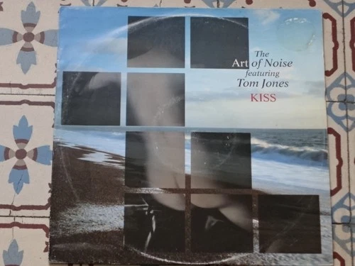 ART OF NOISE & TOM JONES - Kiss 12" GERMANY P/S 1988 (Prince)