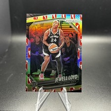 2025 Panini Prizm WNBA #57 Jewell Loyd WNBA Logo Prizms