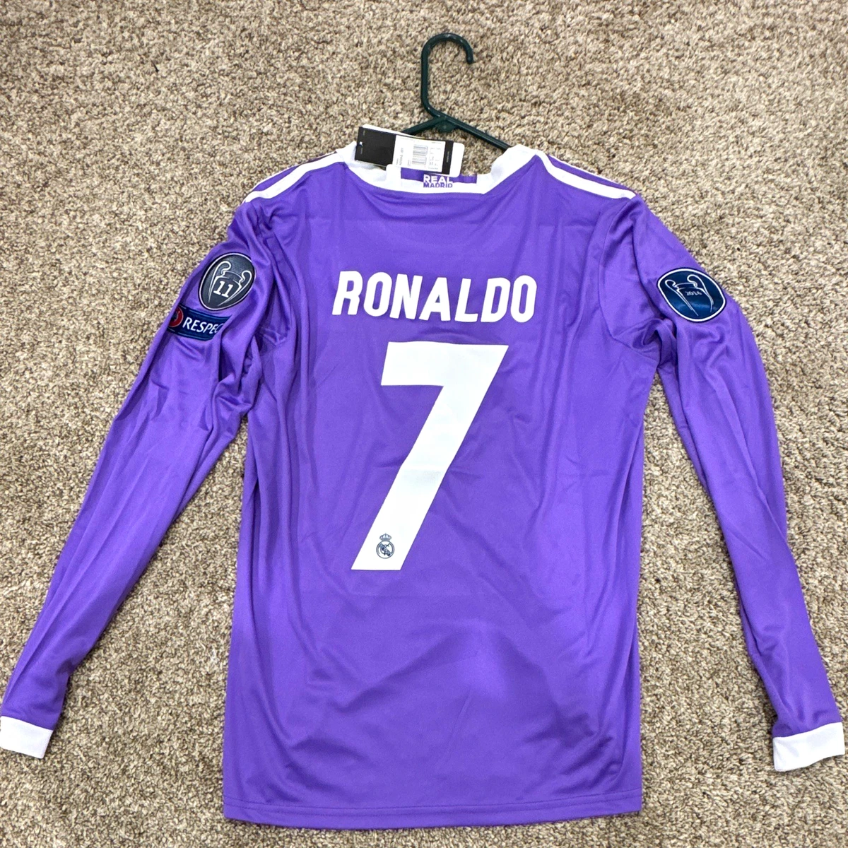 Real Madrid Men Cristiano Ronaldo International Club Soccer Fan