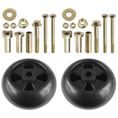 2 Deck Wheel Kit fits John Deere LX186 LX188 STX38 STX46 38'' AM116299 AM133602