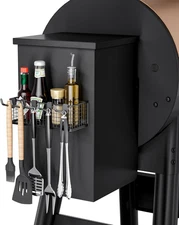 Magnetic Storage Spice Rack for Traeger Grills, Traeger Accessories Compatible w