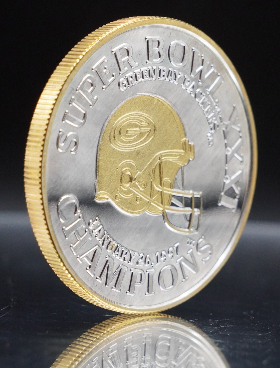 1997 Super Bowl XXXI Champions Green Bay Packers 1oz 999 FINE