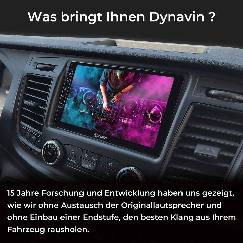 Android Radio Navi für Ford Transit ab 2019 mit Wireless Carplay Android Auto - Bild 4 von 4