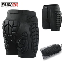 WOSAWE Hip Padded Shorts Skiing Skating Skateboard Snowboarding Butt Protection