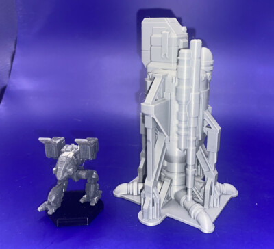 Water Extractor, Tabletop Terrain Epic, Battletech,Legion Compatible (6mm scale)